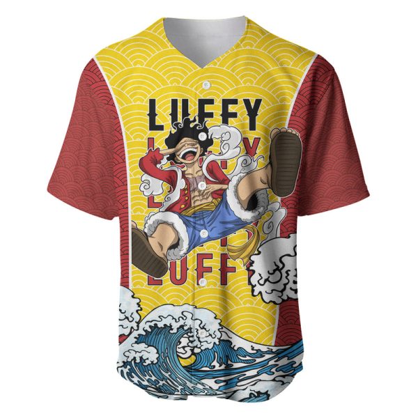 Luffy - One Piece Baseball Jersey Anime Japan Style For Men and Women Jezsport.com