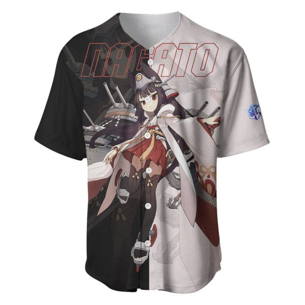 Nagato - Azur Lane Baseball Jersey Anime Game Style For Men and Women Jezsport.com