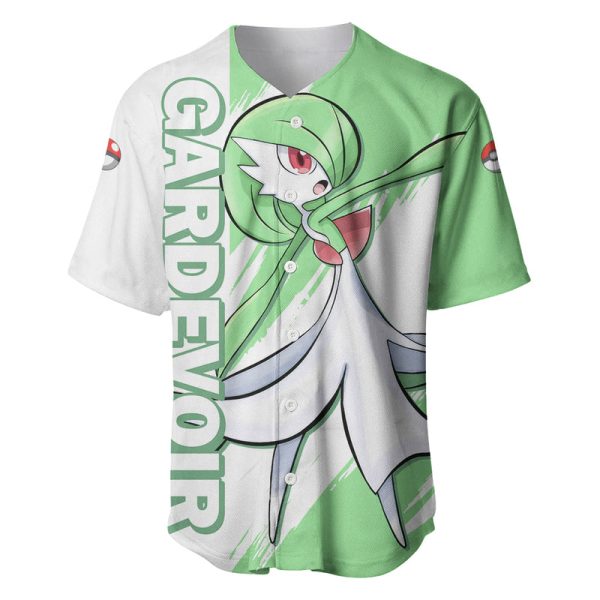 Gardevoir - Pokemon Baseball Jersey For Men and Women Jezsport.com