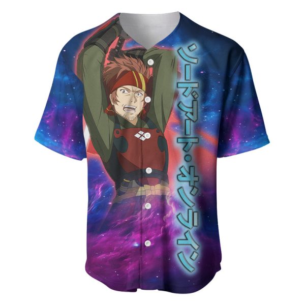 Klein Baseball Jersey Sword Art Galaxy Style For Men and Women Jezsport.com