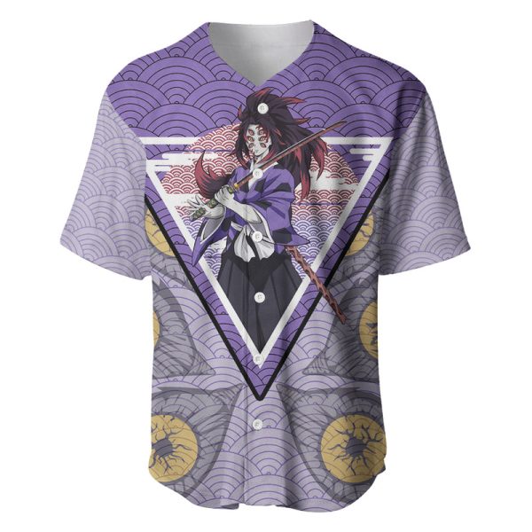 Kokushibo - Demons Slayer Baseball Jersey Anime Mix Japan Pattern Style For Men and Women Jezsport.com