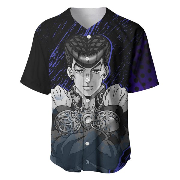 Josuke Higashikata Baseball Jersey JJBAs For Men and Women Jezsport.com