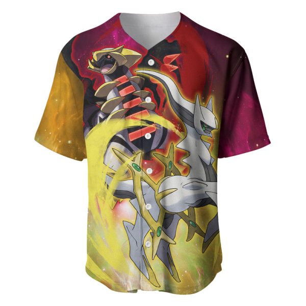 Giratina And Arceus - Pokemon Baseball Jersey Anime Style For Men and Women Jezsport.com