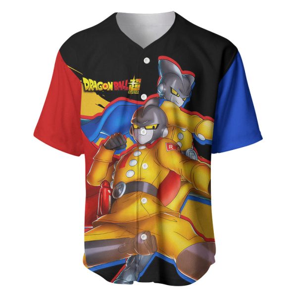 Gamma 1 and Gamma 2 Baseball Jersey Dragon Ball Super For Men and Women Jezsport.com