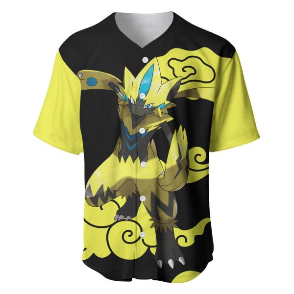 Zeraora - Pokemon Baseball Jersey Anime Style For Men and Women Jezsport.com