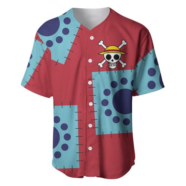 Luffy Wano Arc Baseball Jersey For Men and Women Jezsport.com