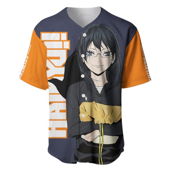 Karasuno Kiyoko Shimizu Baseball Jersey For Men and Women Jezsport.com