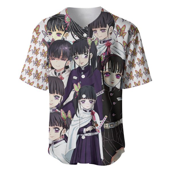 Kanao Tsuyuri Baseball Jersey Demon Slayer For Men and Women Jezsport.com