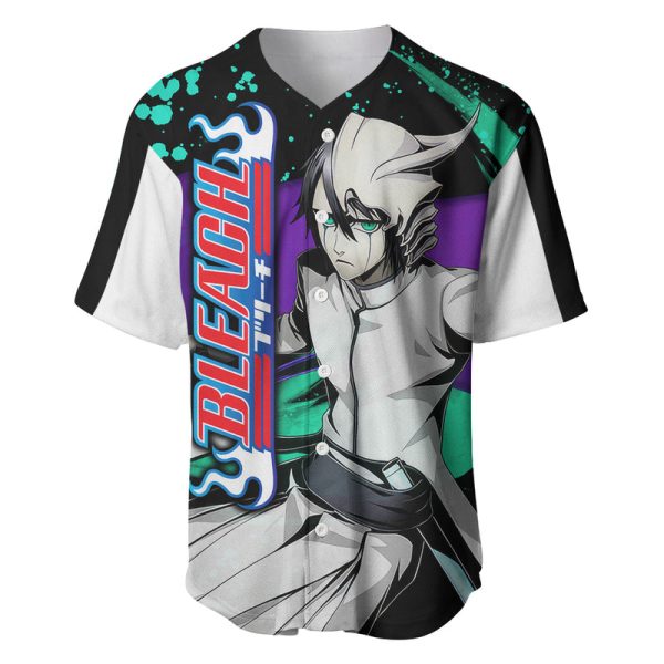 Ulquiorra Schiffer Baseball Jersey Bleach For Men and Women Jezsport.com