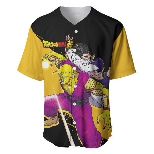 Gohan and Piccolo Baseball Jersey Dragon Ball Super For Men and Women Jezsport.com