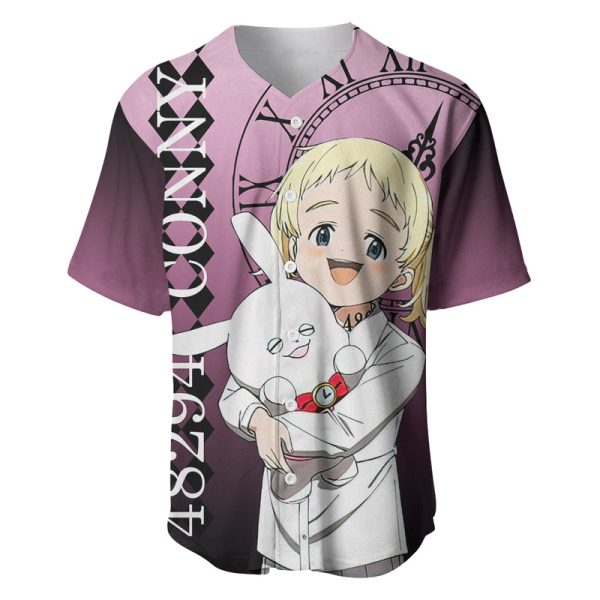 Conny Baseball Jersey The Promised Neverland For Men and Women Jezsport.com