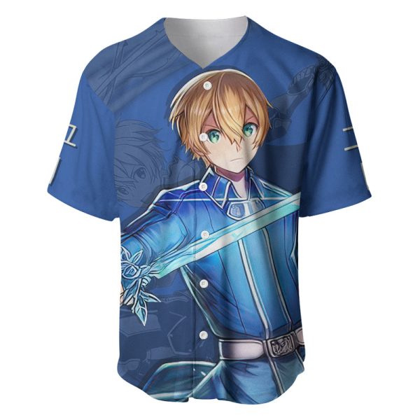 Eugeo Baseball Jersey Sword Art Online For Men and Women Jezsport.com