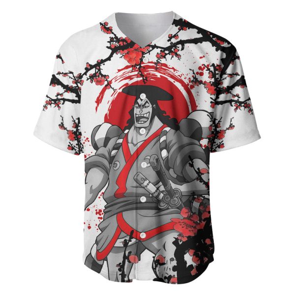 Kozuki Oden - Japan Style Anime Baseball Jersey For Men and Women Jezsport.com