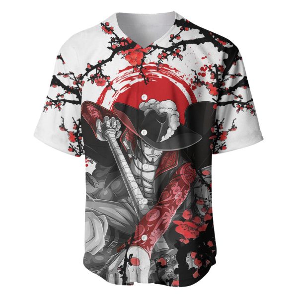 Dracule Mihawk - Japan Style Anime Baseball Jersey For Men and Women Jezsport.com