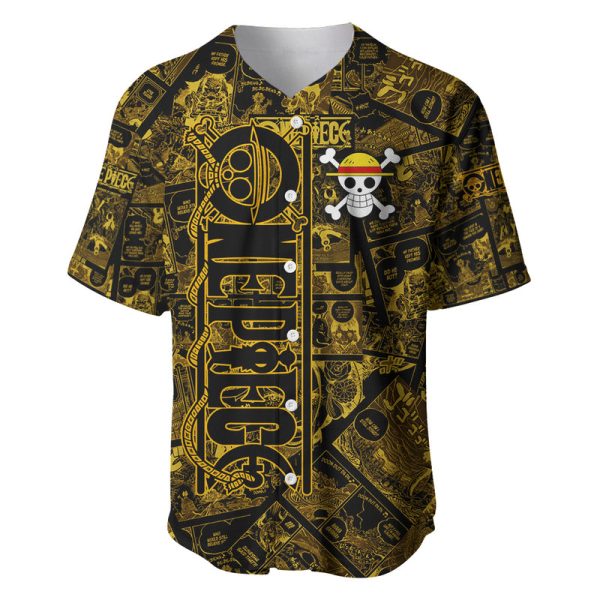 Luffy - Zoro - Sanji One Piece Baseball Jersey Manga Style For Men and Women Jezsport.com