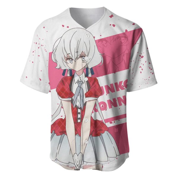 Zombie Land Saga Junko Konno Baseball Jersey Anime Style For Men and Women Jezsport.com