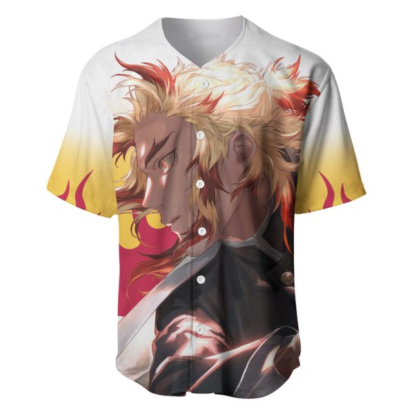 Kyojuro Rengoku - Demon Slayer Baseball Jersey For Men and Women Jezsport.com