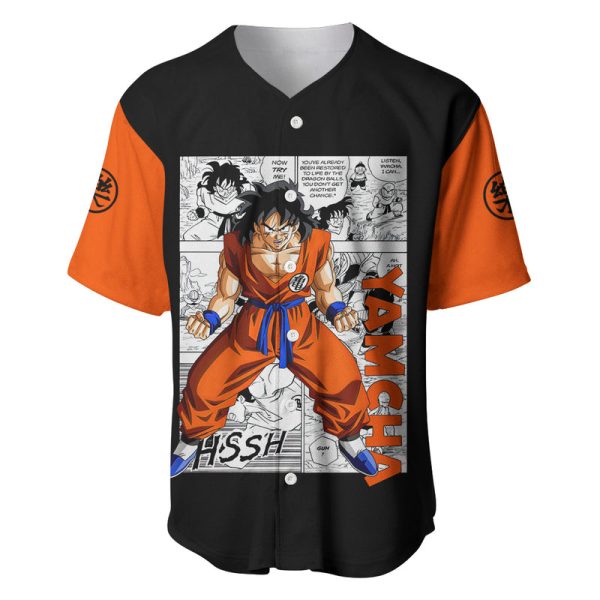 Yamcha - Dragonball Baseball Jersey For Men and Women Jezsport.com