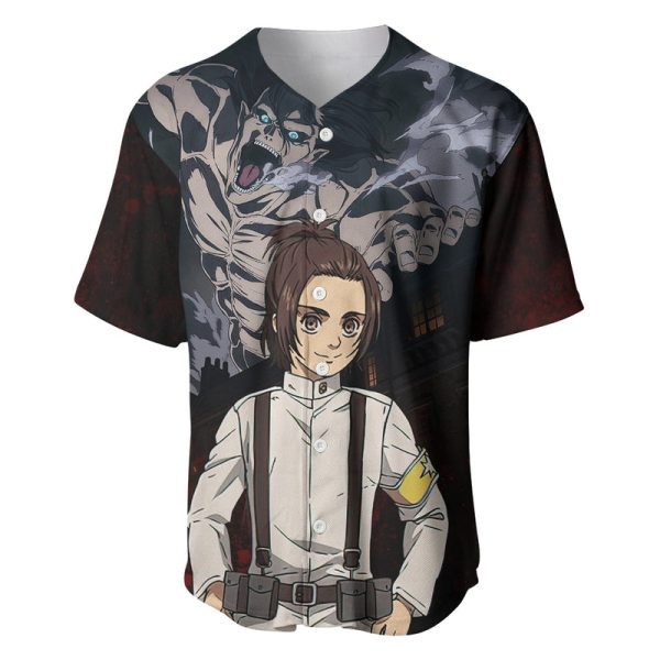 Gabi Braun Baseball Jersey Attack On Titan For Men and Women Jezsport.com