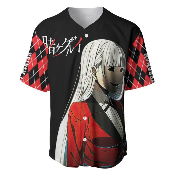 Ririka Momobami Baseball Jersey Kakegurui For Men and Women Jezsport.com