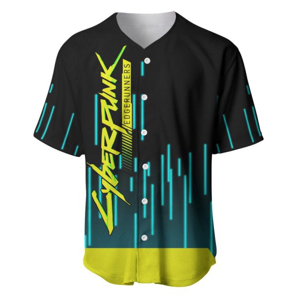 Cyberpunk Lucy Baseball Jersey For Men and Women Jezsport.com