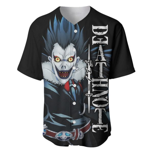 Ryuk Baseball Jersey Death Note For Men and Women Jezsport.com