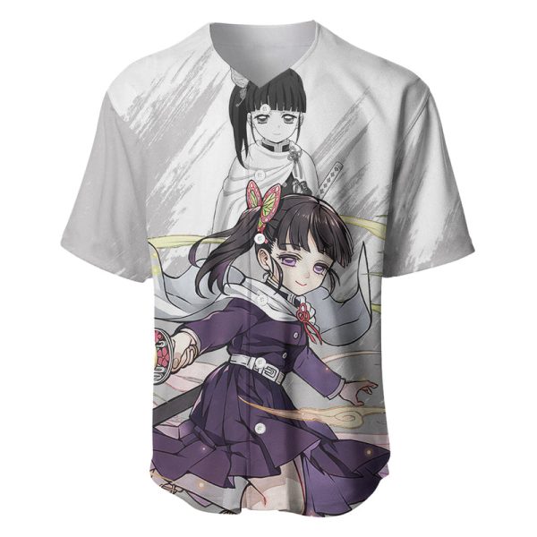 Kanao Tsuyuri Baseball Jersey Demon Slayer For Men and Women Jezsport.com