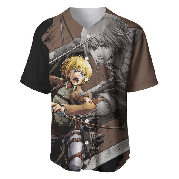 Armin Arler Baseball Jersey Attack On Titan For Men and Women Jezsport.com