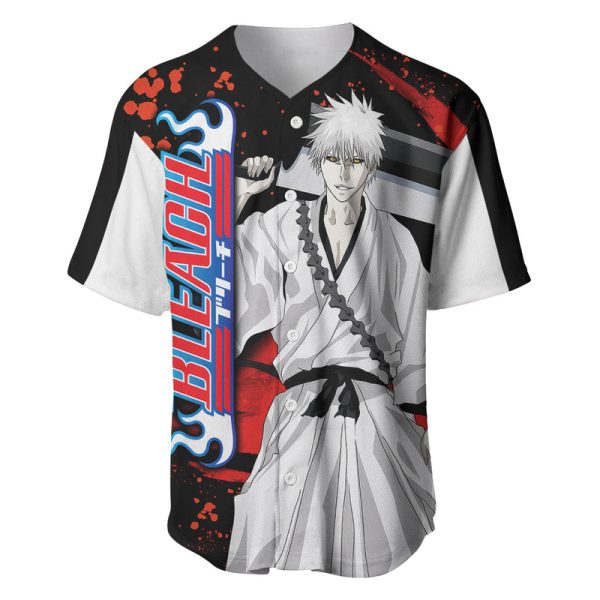 Ichigo Hollow Baseball Jersey Bleach For Men and Women Jezsport.com