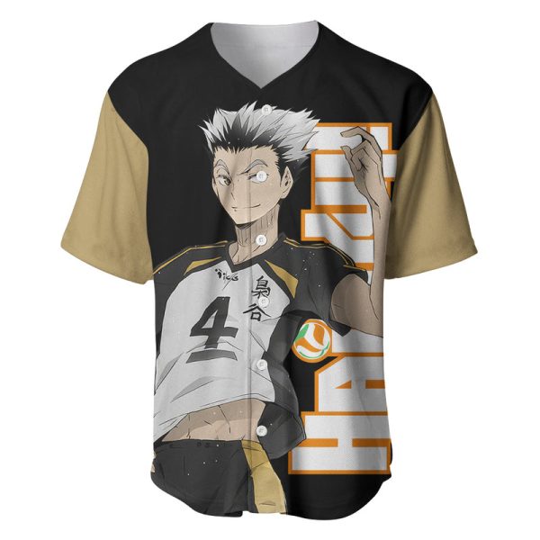 Fukurodani Kotaro Bokuto Baseball Jersey Haikyu For Men and Women Jezsport.com