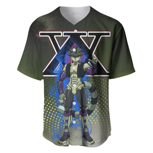 Meruem Hunter X Hunter Baseball Jersey Anime Style For Men and Women Jezsport.com