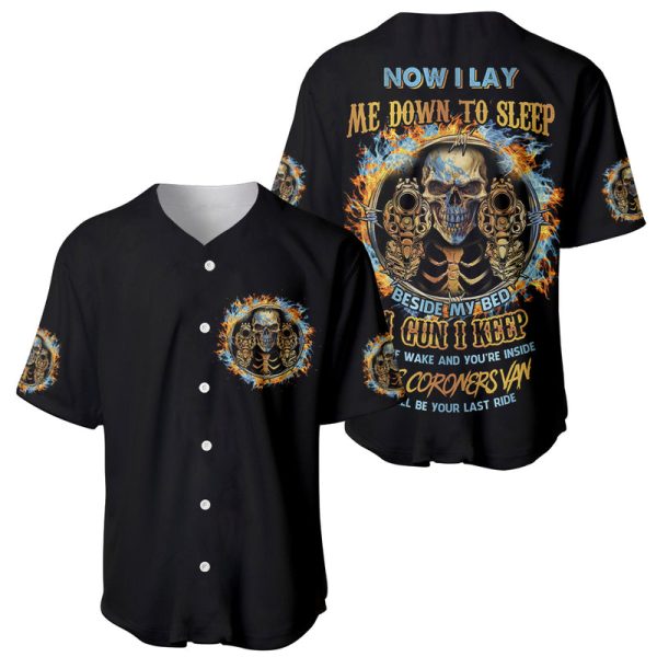 Now I Lay Me Down To Sleep Baseball Jersey For Men and Women Jezsport.com