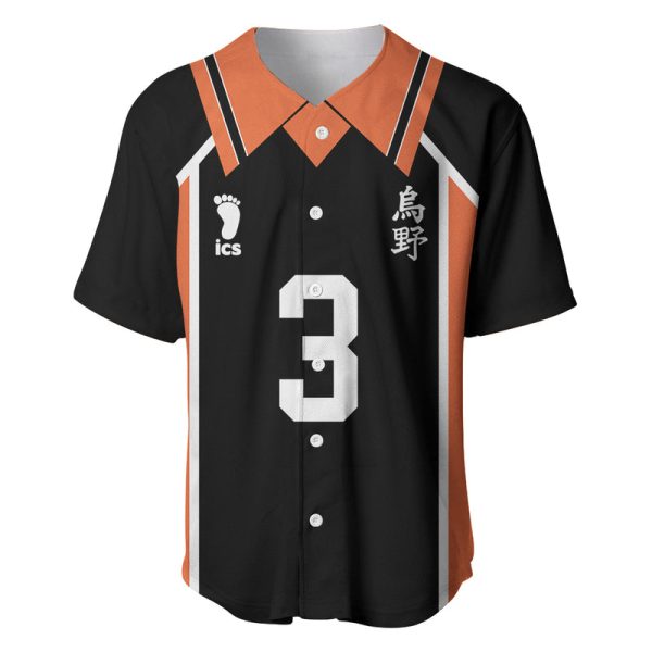 Karasuno Asahi Azumane Baseball Jersey For Men and Women Jezsport.com