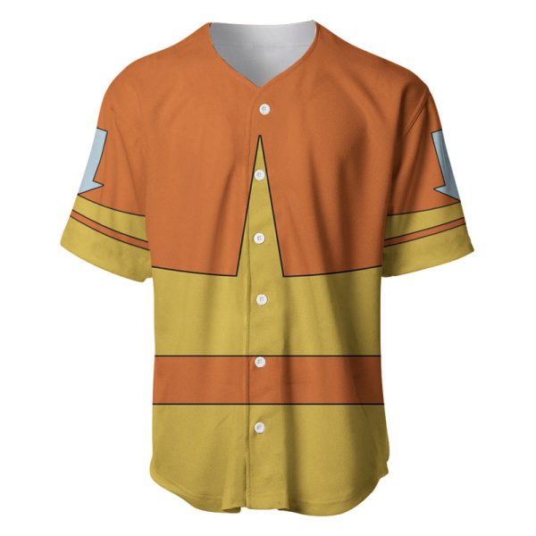 Avatar Aang Baseball Jersey For Men and Women Jezsport.com