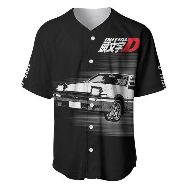 Fujiwara Tofu AE86 Baseball Jersey For Men and Women Jezsport.com