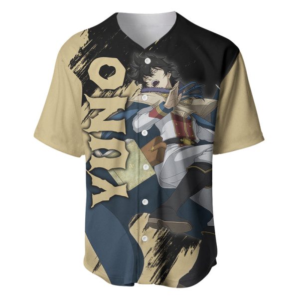 Yuno Baseball Jersey Golden Dawn For Men and Women Jezsport.com