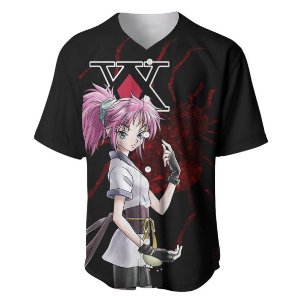 Machi Komacine Phantom Troupe Hunter X Hunter Baseball Jersey Anime Style For Men and Women Jezsport.com