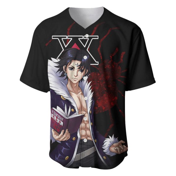 Chrollo Lucilfer Phantom Troupe Baseball Jersey Hunter X Hunter - Anime Style For Men and Women Jezsport.com