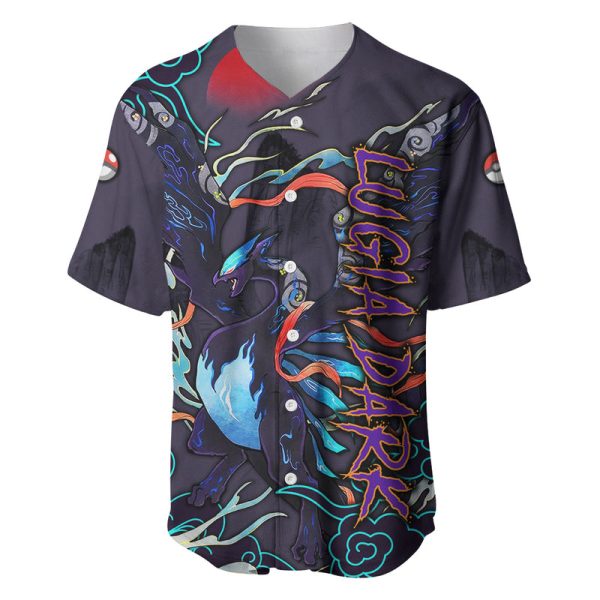 Lugia Dark - Pokemon Baseball Jersey Anime Japan Art Style For Men and Women Jezsport.com