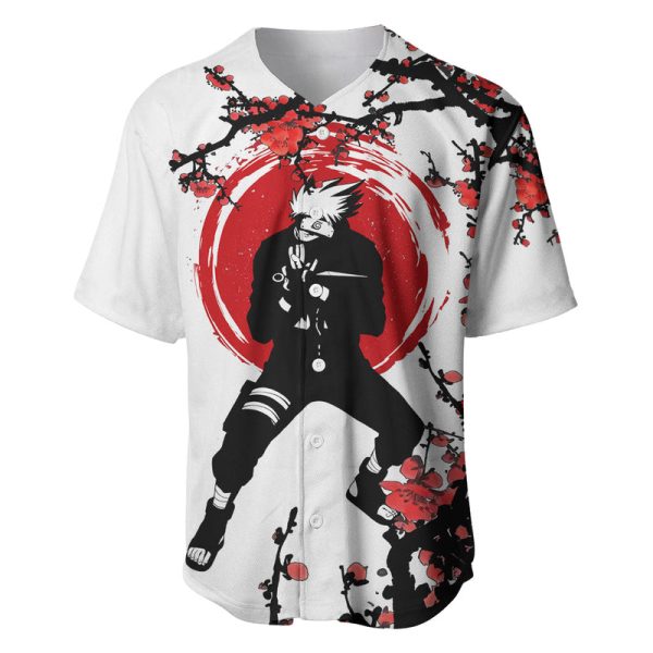 Hatake Kakashi Japan Style Baseball Jersey For Men and Women Jezsport.com