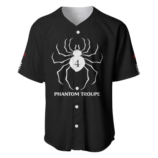 Hisoka Phantom Troupe - Anime Baseball Jersey For Men and Women Jezsport.com