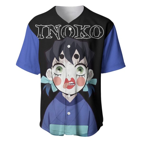 Inosuke Inoko Baseball Jersey Demon Slayer For Men and Women Jezsport.com