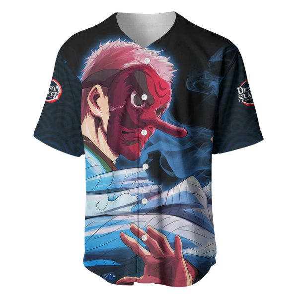 Sakonji Urokodaki Baseball Jersey Demon Slayer For Men and Women Jezsport.com