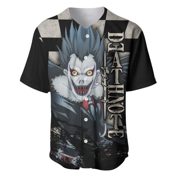 Ryuk Baseball Jersey Death Note For Men and Women Jezsport.com