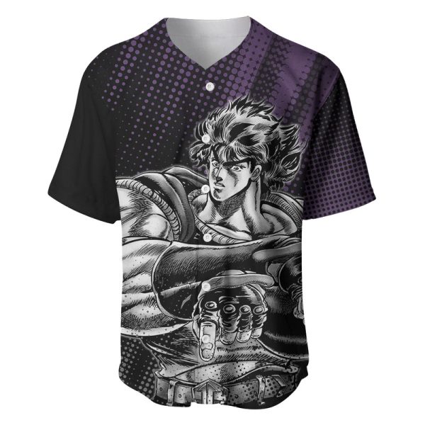 Jonathan Joestar JJBAs Baseball Jersey JoJo's Bizarre Adventure For Men and Women Jezsport.com