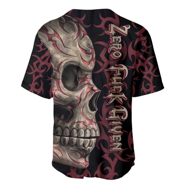 Zero F Given Skull Baseball Jersey Jezsport.com