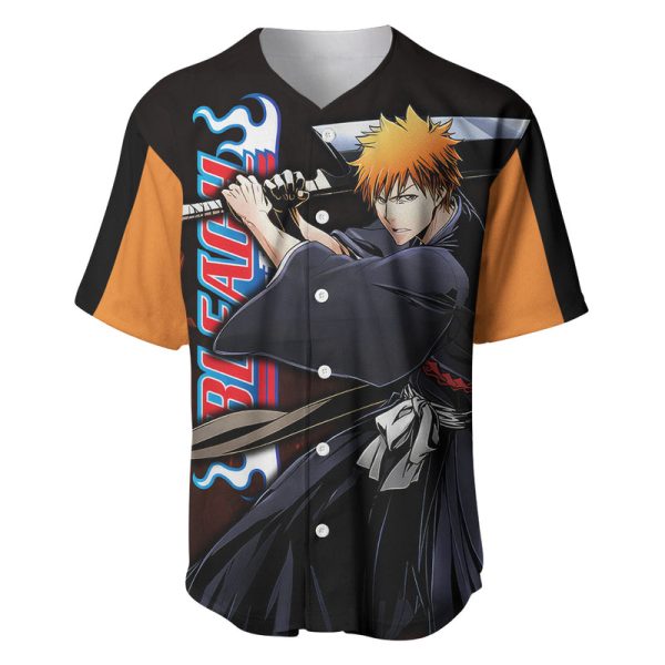 Ichigo Kurosaki Baseball Jersey Jezsport.com