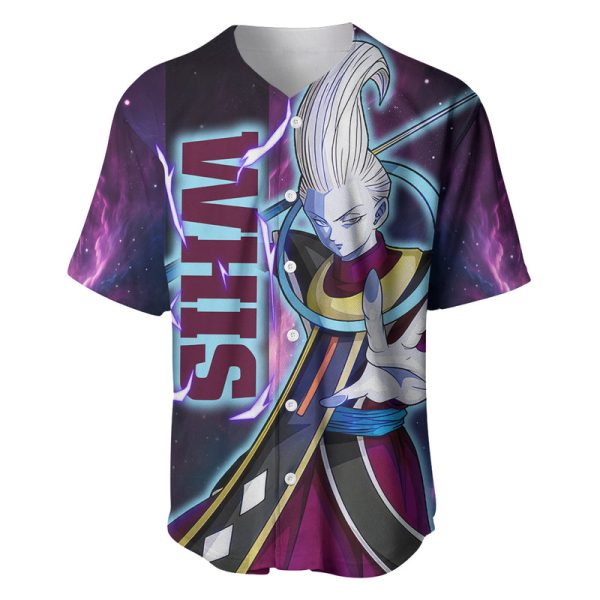 Whis - Dragon Ball Baseball Jersey Jezsport.com