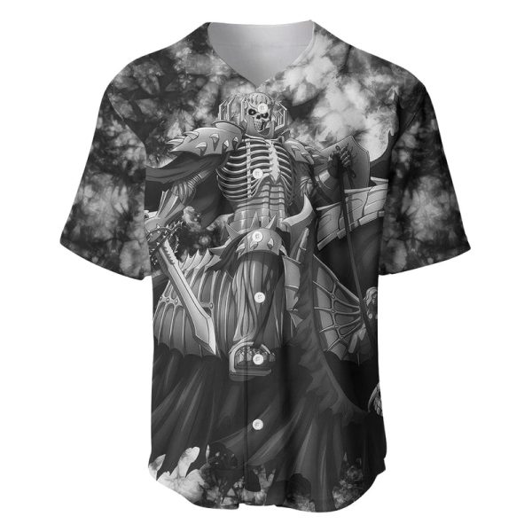 The Skull Knight Berserk Baseball Jersey Anime Grunge Style For Men and Women Jezsport.com