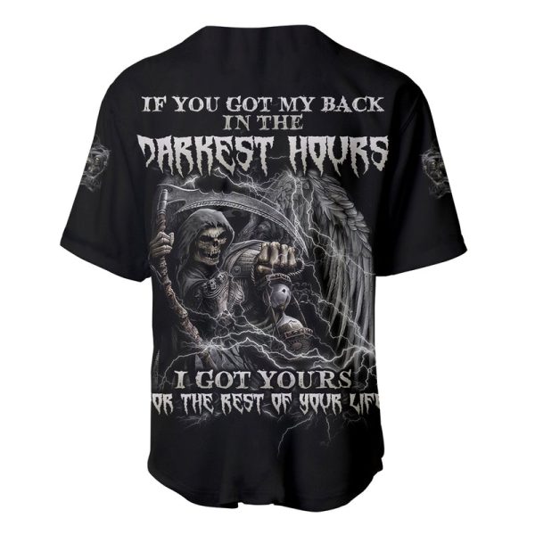 If You Got My Back In The Darkest Hours Baseball Jersey Jezsport.com